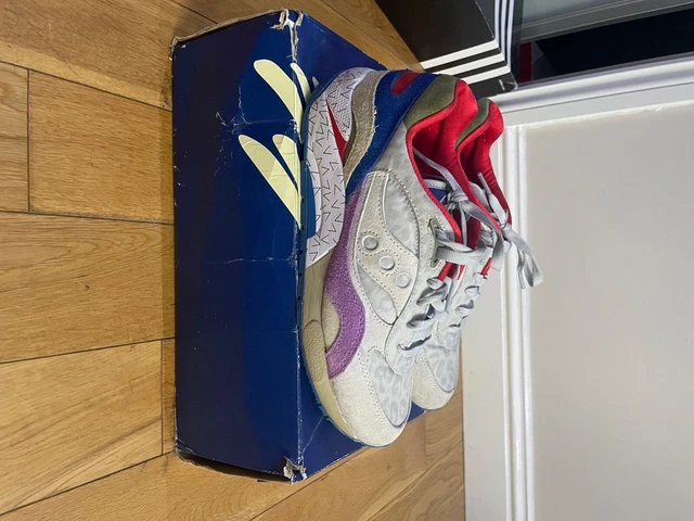 SAUCONY X BODEGA G9 Shadow 6 Polka Dots Green Black Uk8.5 Us9